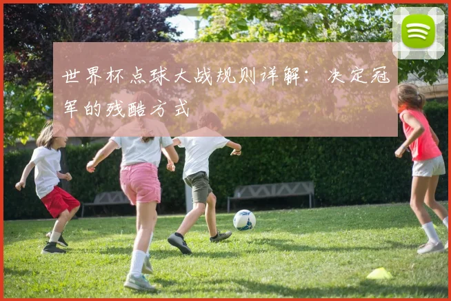 世界杯点球大战规则详解：决定冠军的残酷方式
