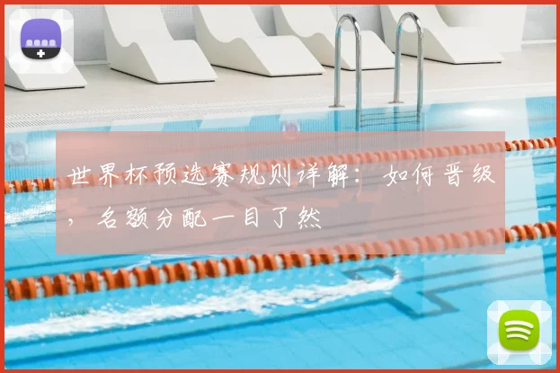 世界杯预选赛规则详解:如何晋级,名额分配一目了然