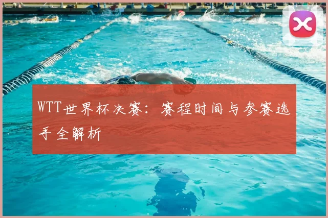 WTT世界杯决赛：赛程时间与参赛选手全解析